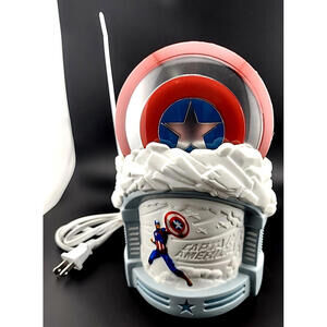 Scentsy Marvel Captain America Full‑Size Wax Warmer – 9" – Authentic